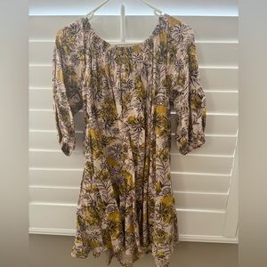 Anthropologie Daily Practice Floral Dress in XSP